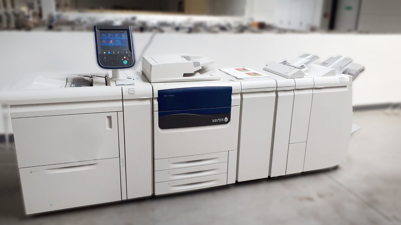 ماكينة الطباعة الديجيتال Xerox Color J75 بحالة الزيرو